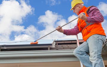 Howford soft wash roof cleaning